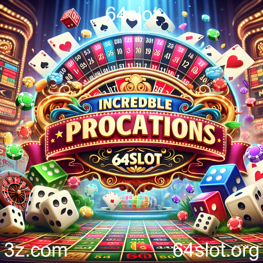 Descubra as Promoções Irresistíveis do 64slot